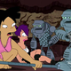 Illustration for article titled Futurama turns intelligent design on its head with robot evolution